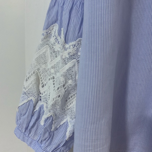 Striped blouse with long sleeves - Picture 5 of 6